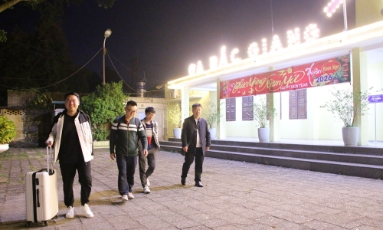  Ga Bắc Giang: Nhộn nhịp chuyến tàu khách quốc tế dịp cuối năm