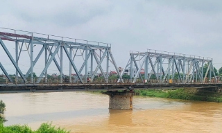 Bắc Ninh: Phát lệnh báo động lũ trên sông Thương tại trạm Thủy văn Cầu Sơn