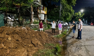 Phường Đa Mai kịp thời xử lý sự cố do thiên tai