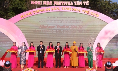  Khai mạc Festival Yên Tử “Hành trình di sản - Tinh hoa thế giới”