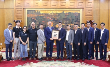  Chủ tịch UBND tỉnh Bắc Ninh Vương Quốc Tuấn tiếp và làm việc với lãnh đạo Tập đoàn Qorvo