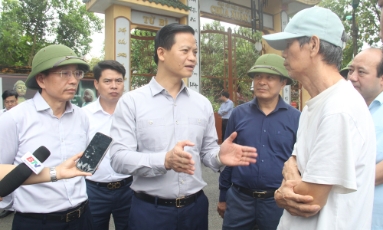  Chủ tịch UBND tỉnh Vương Quốc Tuấn: Tập trung giải phóng mặt bằng các dự án giao thông trọng điểm