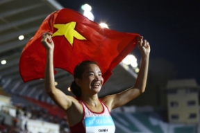Nguyễn Thị Oanh (Bắc Ninh) xuất sắc giành Huy chương Vàng nội dung 5.000m SEA Games 33