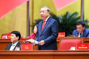 Một số hình ảnh bầu Ban Chấp hành Trung ương Đảng khóa XIV