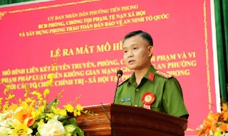 Thượng tá Phạm Anh Tú: Sâu sát địa bàn, không để nợ đọng án