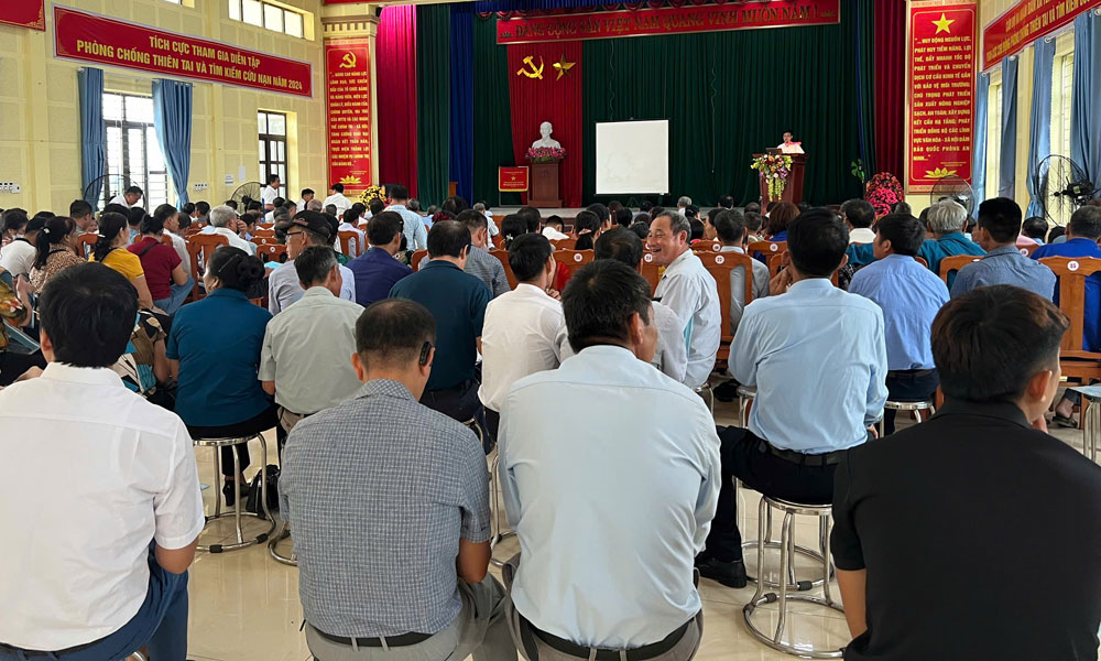 Huyện Lục Nam tổ chức tập huấn nghiệp vụ rà soát hộ nghèo năm 2024