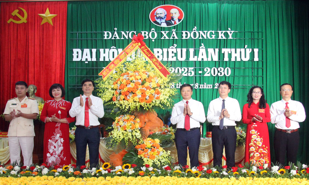 Huy động các nguồn lực, xây dựng xã Đồng Kỳ phát triển, đạt chuẩn nông thôn mới kiểu mẫu
