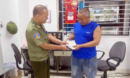 Thương binh Lê Thanh Tư nhặt được của rơi, trả người đánh mất
