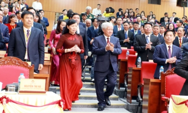  Một số hình ảnh đầu tiên phiên khai mạc Đại hội đại biểu MTTQ Việt Nam tỉnh Bắc Ninh lần thứ I, nhiệm kỳ 2025- 2030