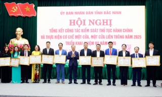 Bắc Ninh: Tổng kết công tác kiểm soát thủ tục hành chính và thực hiện cơ chế một cửa, một cửa liên thông