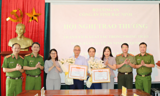 Bắc Ninh: Khen thưởng các cá nhân điển hình trong phong trào bảo vệ an ninh Tổ quốc
