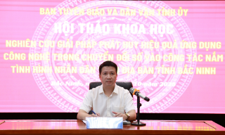 Bắc Ninh: Ứng dụng công nghệ số trong công tác nắm tình hình Nhân dân