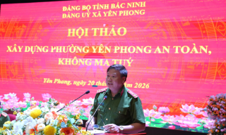 Bắc Ninh: Xây dựng Yên Phong trở thành địa phương an toàn, không ma túy