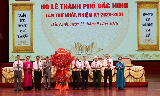 Đại hội đại biểu Họ Lê thành phố Bắc Ninh lần thứ nhất, nhiệm kỳ 2026 - 2031