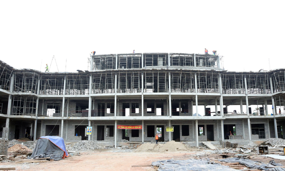 Hiệp Hòa: 48 tỷ đồng xây dựng Trường Trung học cơ sở Hòa Sơn