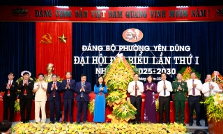 Phường Yên Dũng phấn đấu trở thành trung tâm công nghiệp, đô thị, dịch vụ theo hướng xanh, văn minh, hiện đại