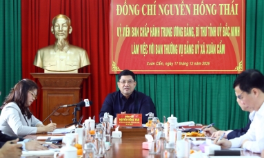  Bí thư Tỉnh ủy Nguyễn Hồng Thái: Xã Xuân Cẩm tập trung khai thác lợi thế, phát triển mạnh công nghiệp