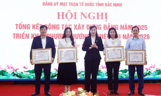 Đảng ủy MTTQ tỉnh triển khai nhiệm vụ công tác xây dựng Đảng năm 2026