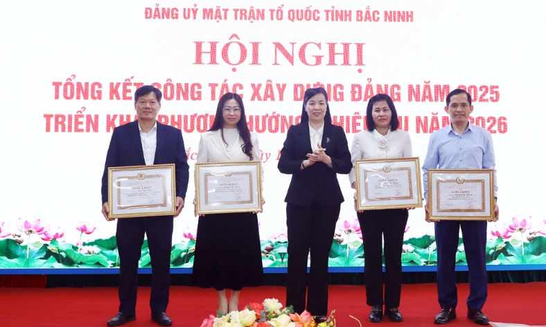  Đảng ủy MTTQ tỉnh triển khai nhiệm vụ công tác xây dựng Đảng năm 2026