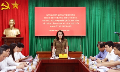  Xã Phù Lãng: Xác định rõ thế mạnh, định hướng phát triển, thực hiện mục tiêu trở thành phường