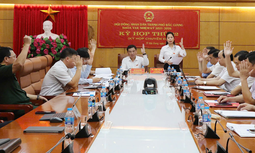 Bắc Giang: 100% HĐND cấp huyện thông qua chủ trương sắp xếp đơn vị hành chính