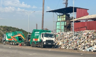 Thu gom, xử lý 12 nghìn tấn rác thải tồn lưu tại xã Lạng Giang