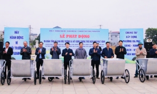 Phường Đa Mai ra quân hưởng ứng phong trào “Ngày Chủ nhật xanh”