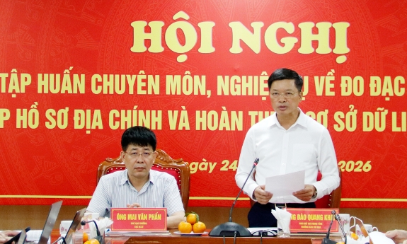 Bắc Ninh: Triển khai nhiệm vụ đo đạc, lập hồ sơ địa chính và hoàn thiện cơ sở dữ liệu đất đai