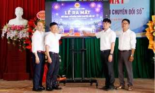 Xã Ngọc Thiện ra mắt mô hình “Thôn chuyển đổi số” 