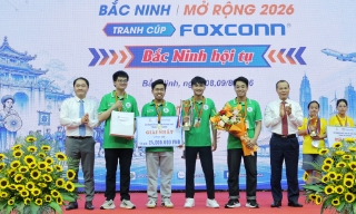 Robocon Bắc Ninh mở rộng 2026: Hai đội TQ và Phenikaa Xsmax giành giải Nhất