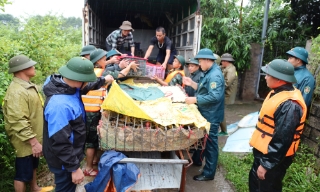 Bắc Ninh: Chủ động sơ tán người dân, ứng phó mưa lũ trên các tuyến sông