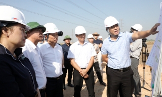 Đẩy nhanh tiến độ xây dựng Nhà máy xử lý chất thải rắn tại phường Hiệp Hòa