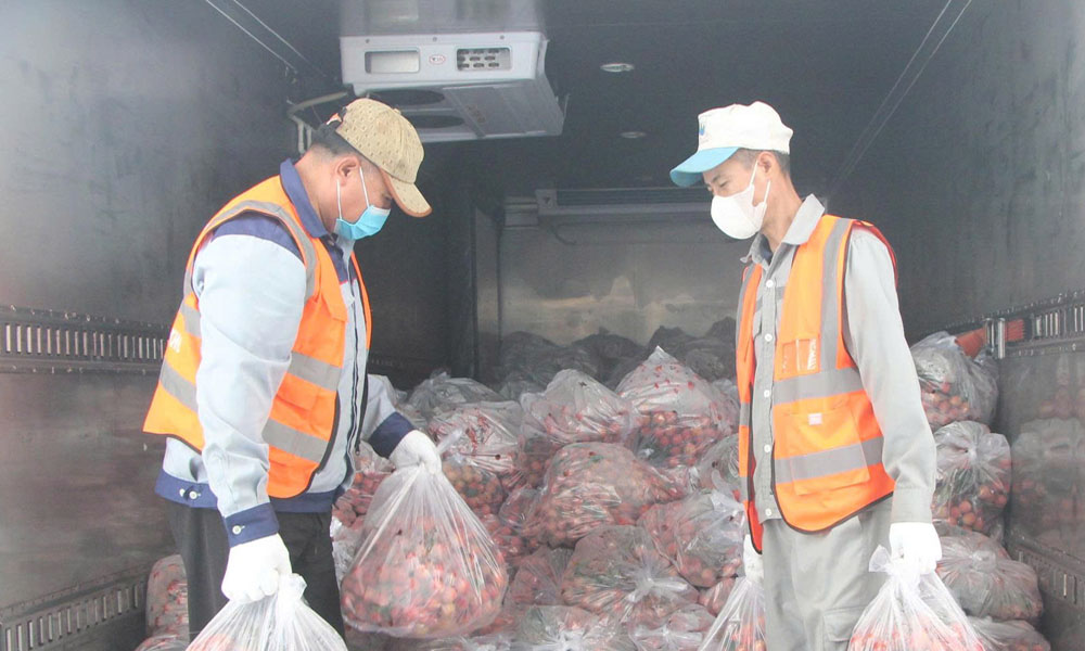  Bắc Ninh: Thêm nhiều doanh nghiệp trong khu công nghiệp chung tay tiêu thụ vải thiều