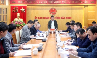 Bắc Ninh: Tập trung tháo gỡ khó khăn, vướng mắc trong thực hiện một số dự án đầu tư công 