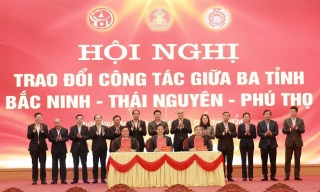 Thúc đẩy hợp tác 3 tỉnh Bắc Ninh, Thái Nguyên, Phú Thọ