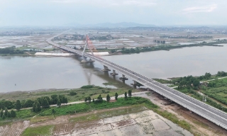 Bắc Ninh: Lưu thông thuận lợi trên cầu Đồng Việt- cầu dây văng đầu tiên, lớn nhất trên địa bàn tỉnh