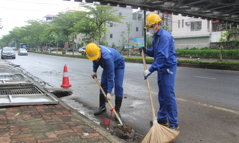  Chủ động phòng, chống bão, lụt tại các khu đô thị và tuyến đường giao thông