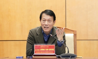 Đại tướng Lương Tam Quang, Bộ trưởng Bộ Công an làm việc với tỉnh Bắc Ninh về thực hiện dự án Cảng hàng không quốc tế Gia Bình