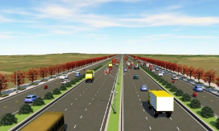 Khởi công xây dựng tuyến đường thuộc dự án nâng cấp, mở rộng đường tỉnh 293