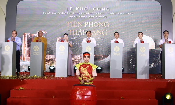 Khởi công dự án Mangala Complex tại phường Tiền Phong