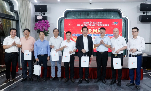 Báo và Phát thanh, Truyền hình Bắc Ninh gặp mặt, tri ân doanh nghiệp, doanh nhân