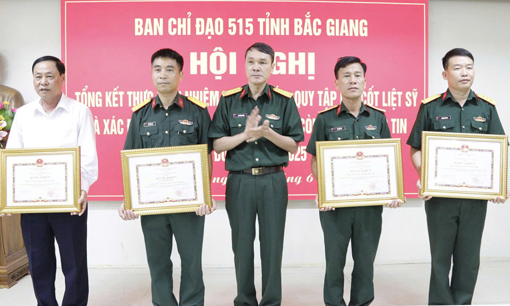 Bắc Giang tiếp tục quan tâm tìm kiếm, quy tập hài cốt liệt sĩ