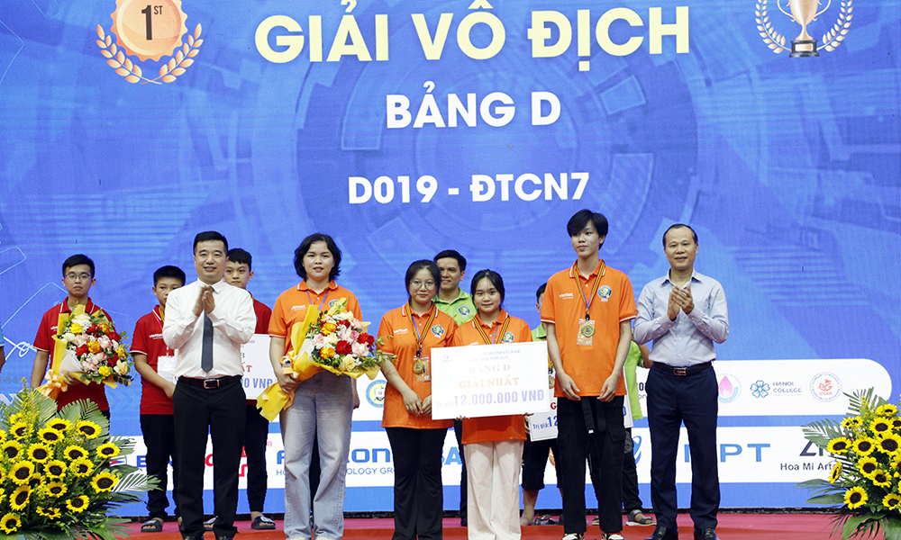  Bắc Ninh: Trao 40 giải cho các đội xuất sắc tại chung kết cuộc thi Robocon