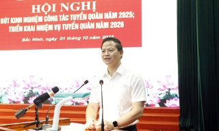 Bắc Ninh: Thực hiện đúng, đủ quy trình các bước tuyển quân, bảo đảm hoàn thành 100% chỉ tiêu được giao 