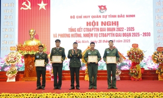 Tuổi trẻ Bộ Chỉ huy quân sự tỉnh xung kích, sáng tạo, quyết thắng