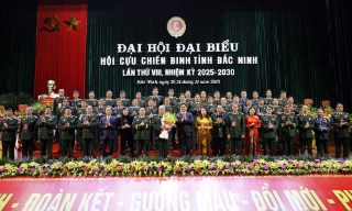 Đại tá Nguyễn Đức Thuận được chỉ định giữ chức Chủ tịch Hội Cựu chiến binh tỉnh Bắc Ninh khóa VIII