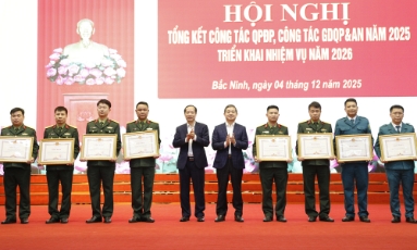  Bắc Ninh triển khai nhiệm vụ quốc phòng địa phương năm 2026