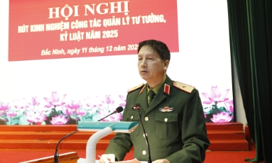  Bộ Chỉ huy quân sự tỉnh tập trung chỉ đạo, thực hiện tốt công tác quản lý tư tưởng, kỷ luật 