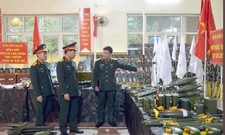 Bắc Ninh: Kiểm tra công tác chuẩn bị huấn luyện chiến đấu và đón chiến sĩ mới