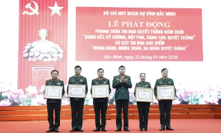 Bắc Ninh: Phát động đợt thi đua cao điểm “Mừng Đảng, mừng xuân, ra quân Quyết thắng”